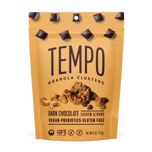 6 bags 4oz Dark Chocolate Cashew Granola Clusters