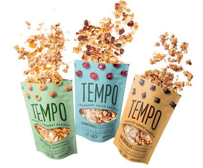 Combo Pack - 3 All Day Granola (11oz.) and  3 Granola Clusters (4oz.)